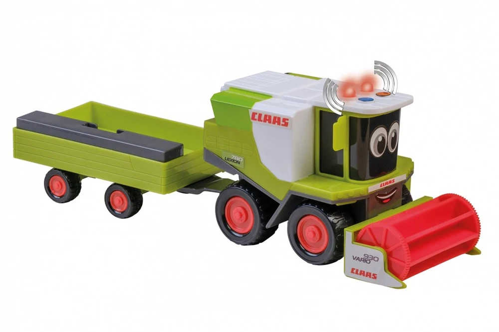 Malik Kombajn „Claas“ kombainas su laimingų žmonių priekaba