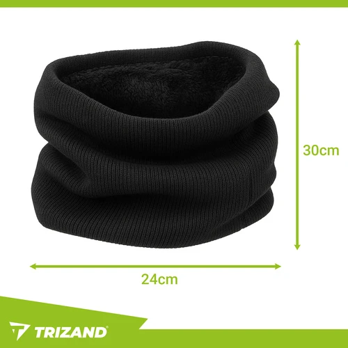 Juodas Trizand 26702 scarf