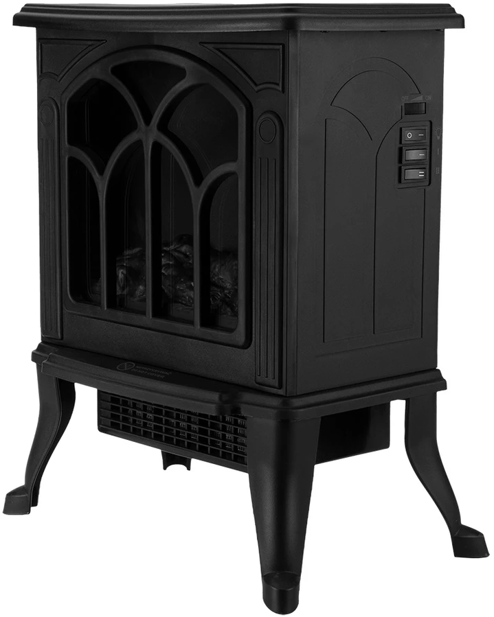 Keraminis šildytuvas NEO 800W/1500W su liepsnos efektu