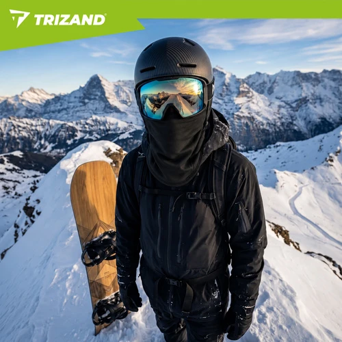 Balaclava - juodas Trizand