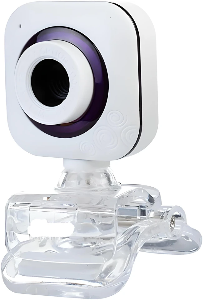 Kompiuterio internetinė kamera su segtuku, kamera pamokoms + USB mikrofonas