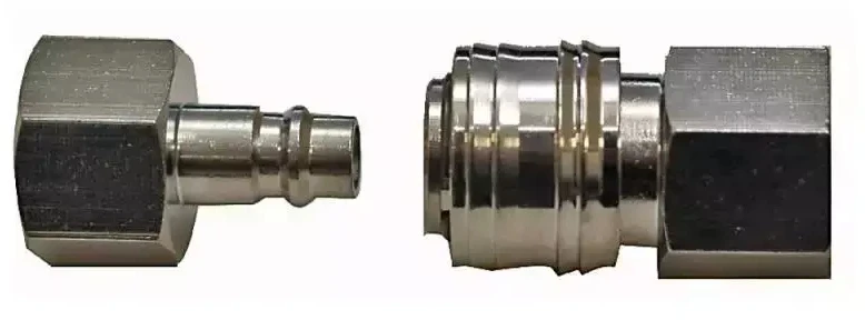 Komplet Greito jungimo movos kištukas Dedra A535410 1/4"