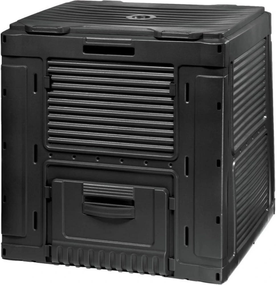 Keter E-COMPOSTER kompostavimo dėžė su pagrindu, 470 L