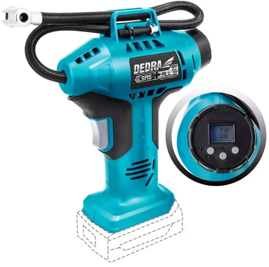 Dedra Pistoletinis kompresorius 11 baru 18V