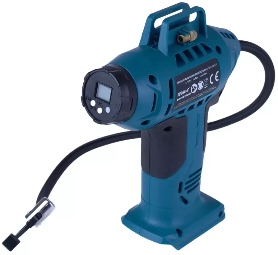 Dedra Pistoletinis kompresorius 11 baru 18V