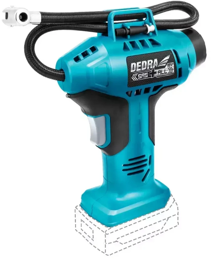 Dedra Pistoletinis kompresorius 11 baru 18V
