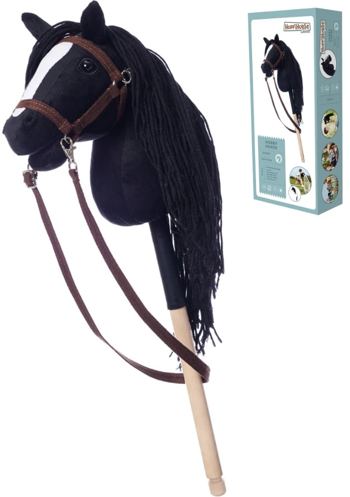 Tootiny Hobby Horse HOPPIHORSE A4 juoda
