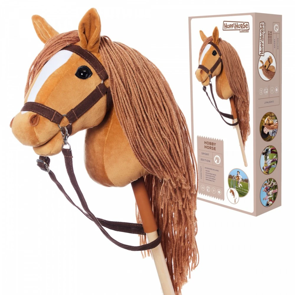 Tootiny Koń Hobi Horse Hoppihorse A3 kaštoninis - rudas, kaštono spalvos