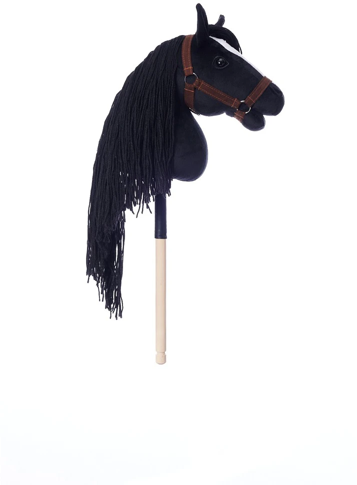 Tootiny Koń na kiju Hobby Horse HOPPIHORSE A3 juoda