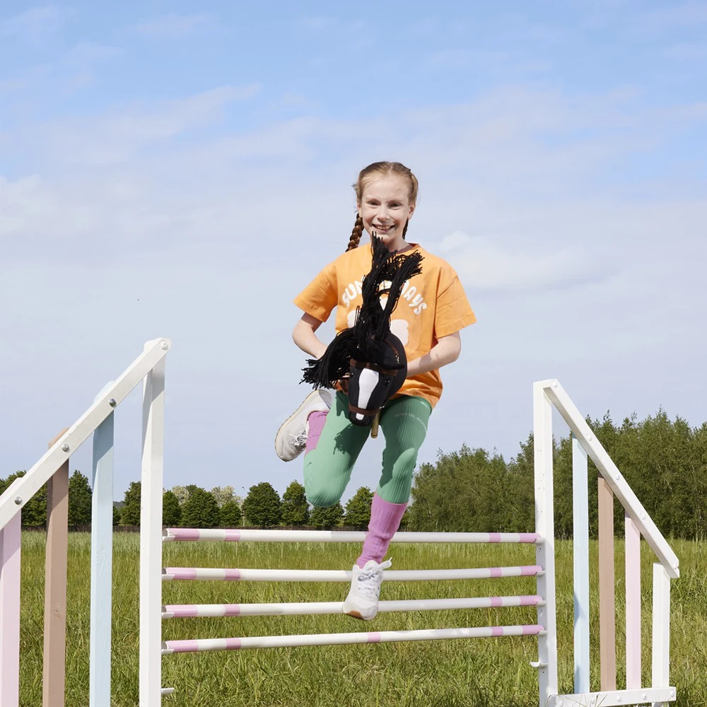 Tootiny Koń na kiju Hobby Horse HOPPIHORSE A3 juoda