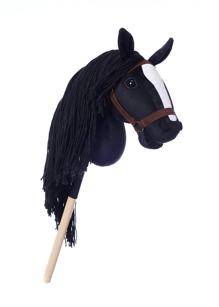 Tootiny Koń na kiju Hobby Horse HOPPIHORSE A3 juoda