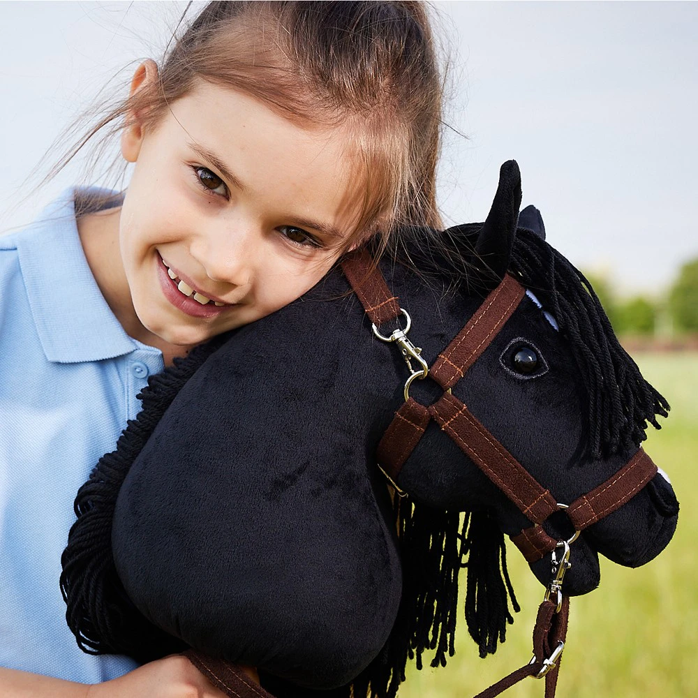 Tootiny Koń na kiju Hobby Horse HOPPIHORSE A3 juoda