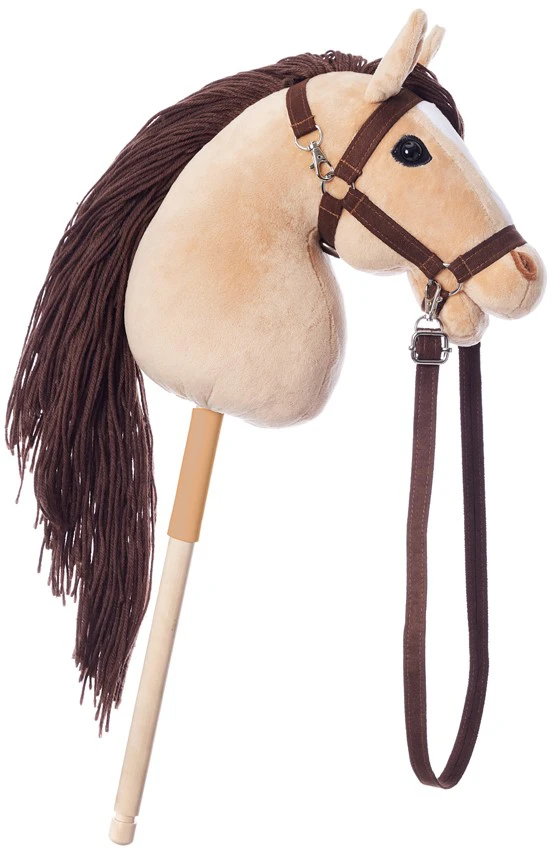 Tootiny Koń Mėgėjiškas arkliukas hoppihorse a3 smėlio spalvos