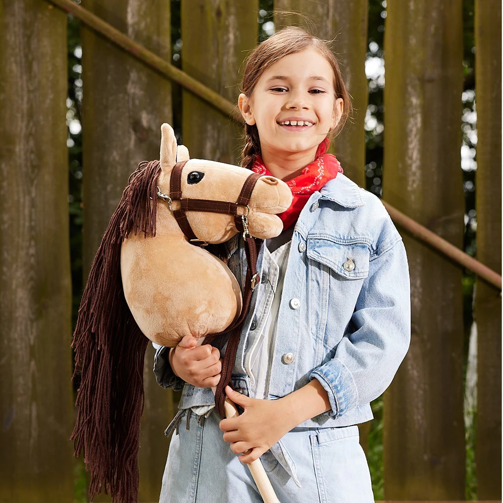 Tootiny Koń Mėgėjiškas arkliukas hoppihorse a3 smėlio spalvos