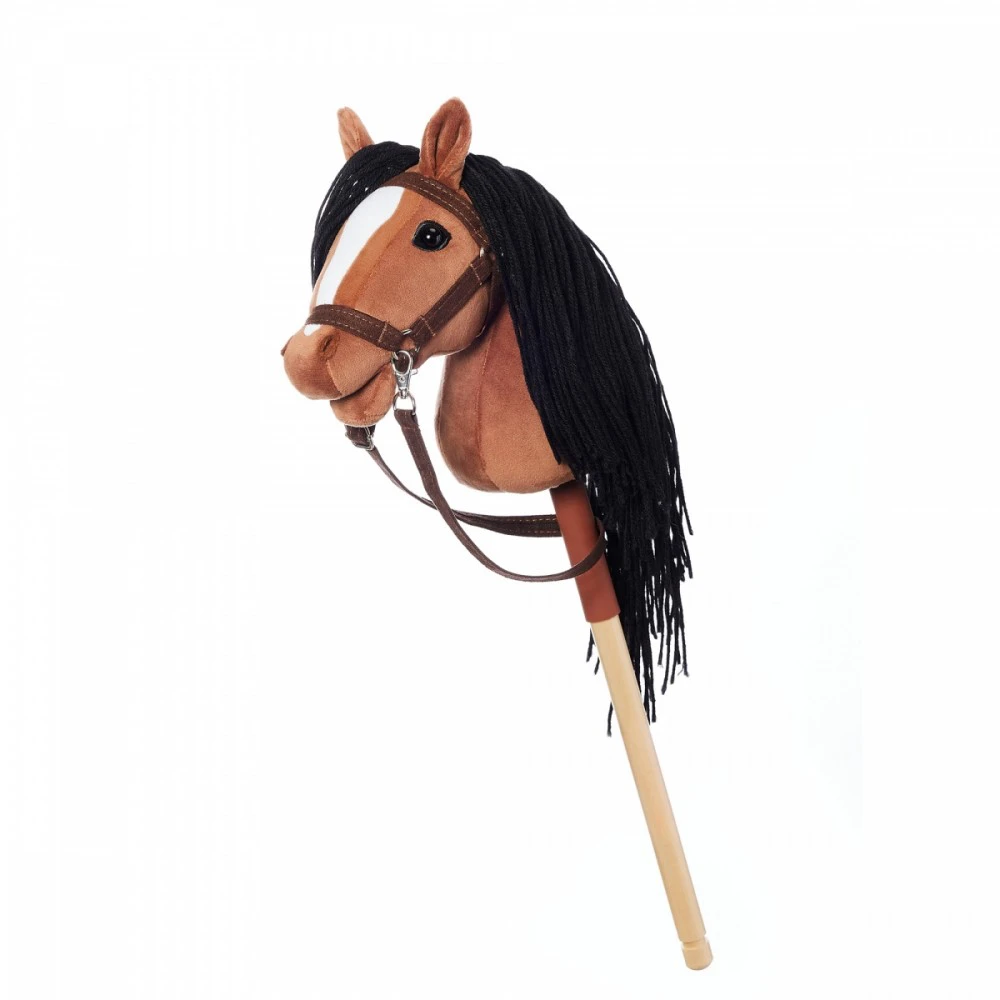 Tootiny Koń Mėgėjiškas arklys hoppihorse, a4, įlankos spalvos - tamsiai rudas, įlankos spalvos kailis