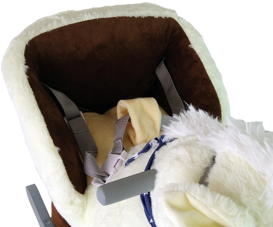 Lean Toys Supamas arkliukas vienaragis 48 cm