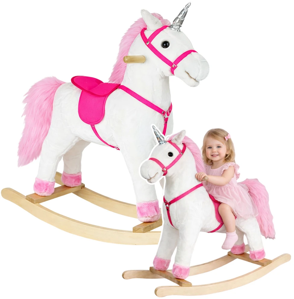 Supamas arkliukas Vienaragis/Unicorn Lean Toys