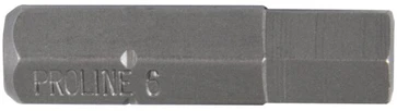 Końcówka 1/4" 6-kątna 3mm l=25mm 2vnt.. s2 blister proline