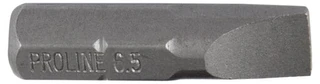 Końcówka 1/4 colio plokščias antgalis 4,5 * 0,5 mm, ilgis = 25 mm, 10 vnt. prolino [p]
