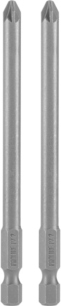 Końcówka Antgalis 1/4" pozidriv nr. 2, ilgis 100 mm, 2 vnt., s2, prolinas