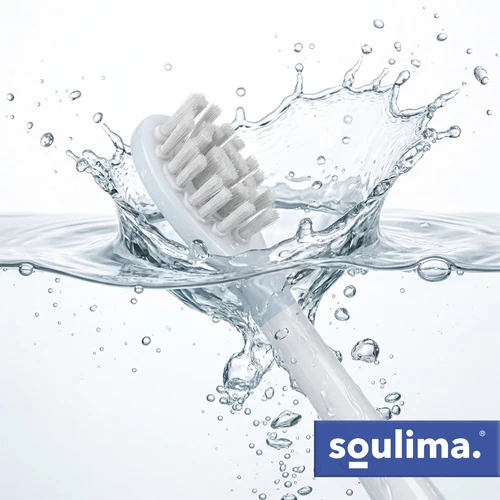 Baltas dantų šepetėlio galvutės, 2 vnt., Soulima 26929