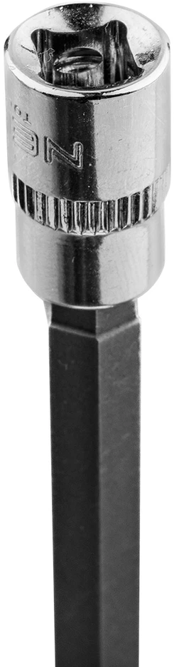 Końcówka H7 šešiakampis antgalis ant 1/4 colio lizdo, ilgas, 87 mm