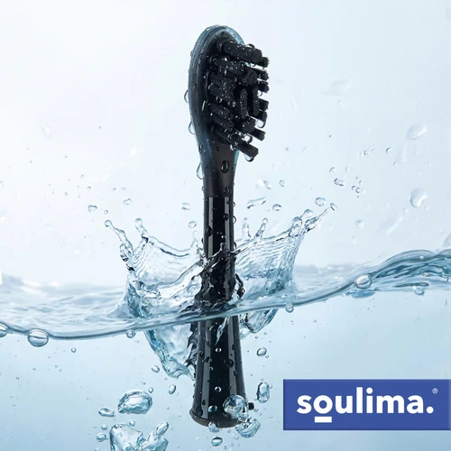 Juodas toothbrush head 2 pcs Soulima 26932