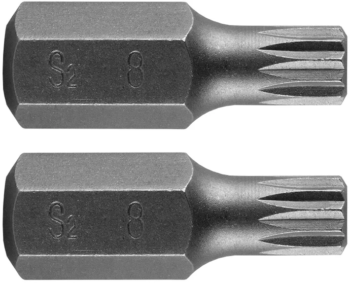Końcówka Šešiakampis antgalis 6 x 30 mm, S2, 2 vnt.