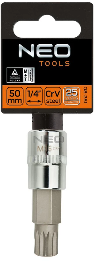 Końcówka Antgalis NEO Spline 1/2", M16 x 55 mm