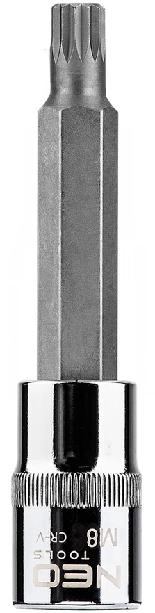 Końcówka Antgalis NEO 08-742 Spline 1/2", M8 x 100 mm