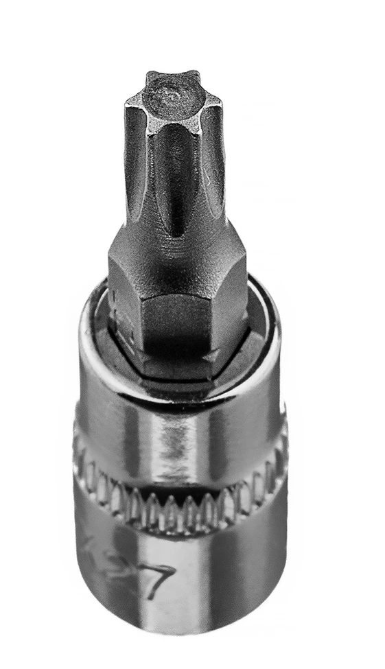 Końcówka TORX NEO 10-326 Antgalis TX27, 1/4" galvutė, trumpas, 37 mm