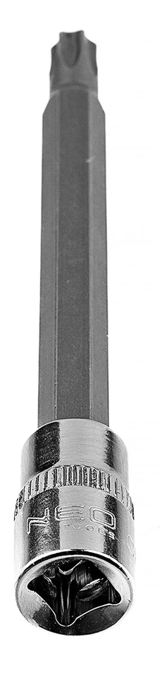 Końcówka Torx TX30 antgalis ant 1/4 colio lizdo, ilgas, 87 mm