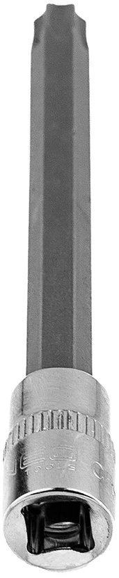 Końcówka Torx TX40 antgalis ant 1/4 colio lizdo, ilgas, 87 mm
