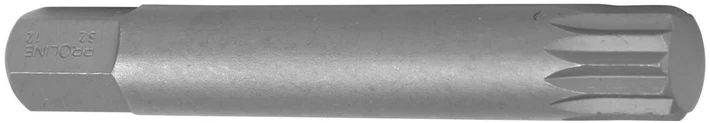 Koncówki 3/8" (10 mm) antgaliai su dantukais, m12, ilgis 75 mm, 2 vnt., s2, proline
