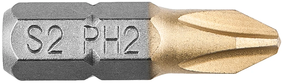 Koncówki Atsuktuvo antgaliai PH2 x 25 mm, 2 vnt.