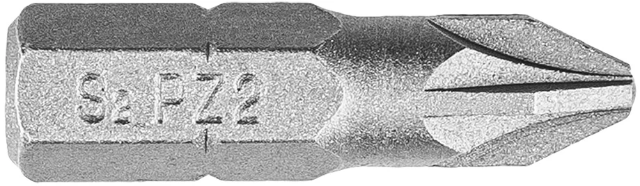 Koncówki PZ2 x 25 mm atsuktuvo antgaliai, 20 vnt.