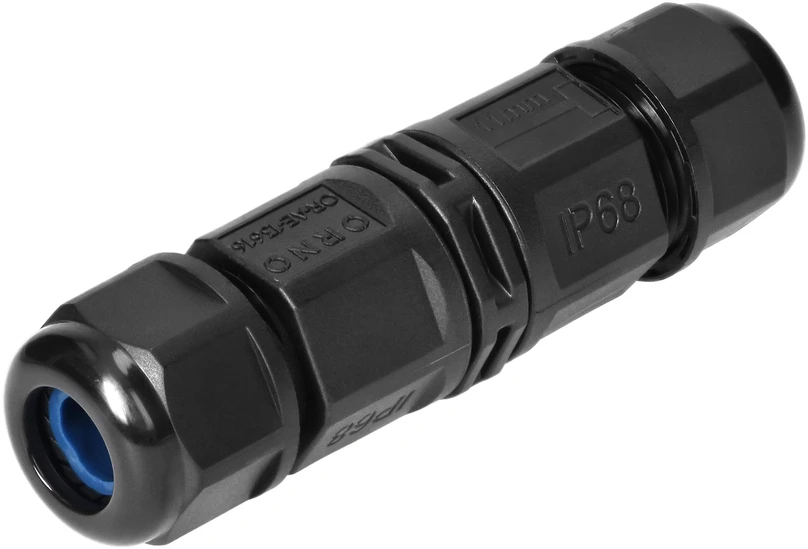 Orno Konektor Tiesus kabelio jungtis IP68, 2x4mm2, 400V/25A