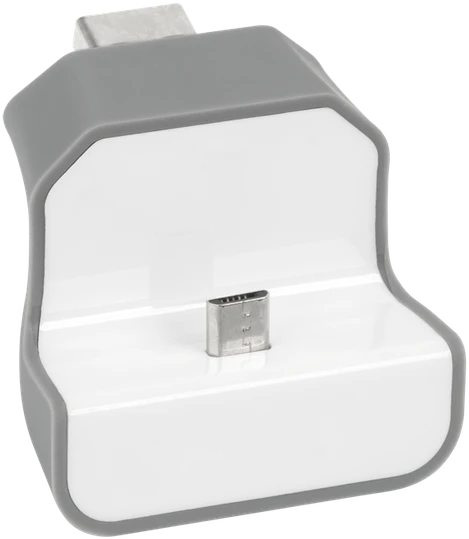 M-Life micro USB prijungimo stotelė kampiniu korpusu