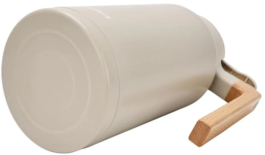 Konferencinis termosas, 2 l, 304 plienas, be BPA, smėlio spalvos, klausberg, kb-9014
