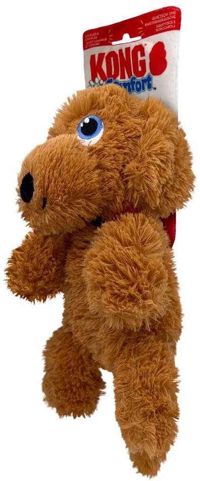 KONG Comfort Pups Goldie žaislas lovoje M dydžio, 33x15x11,5 cm
