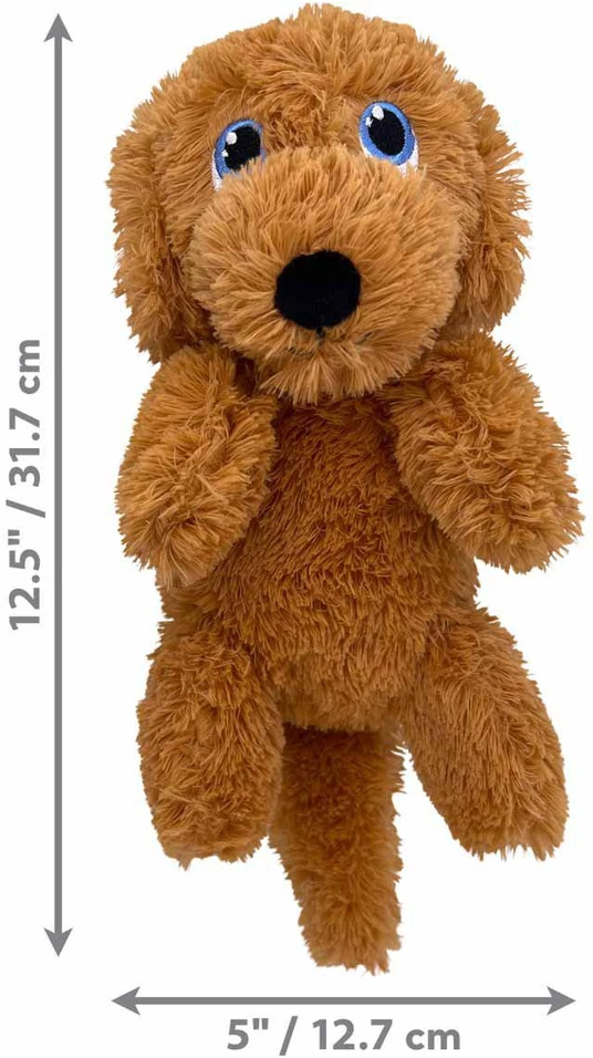 KONG Comfort Pups Goldie žaislas lovoje M dydžio, 33x15x11,5 cm