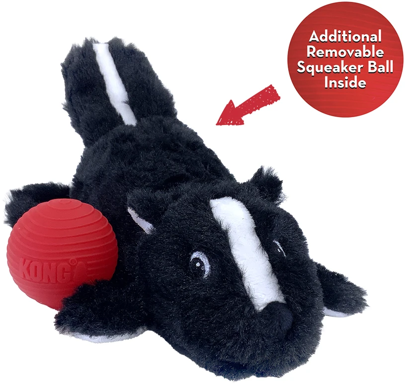 KONG - Cozie Pocketz Skunk - S - 29x14x6cm