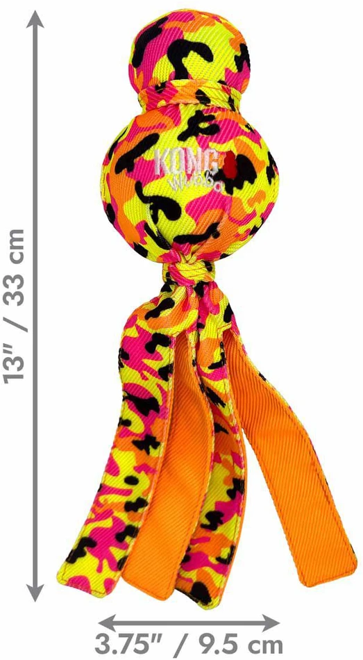 Kong - WUBBA BALLASTIC HIGH-VIZ - Ryškios, gerai matomos spalvos - 33 x 9,5 x 7,5 cm