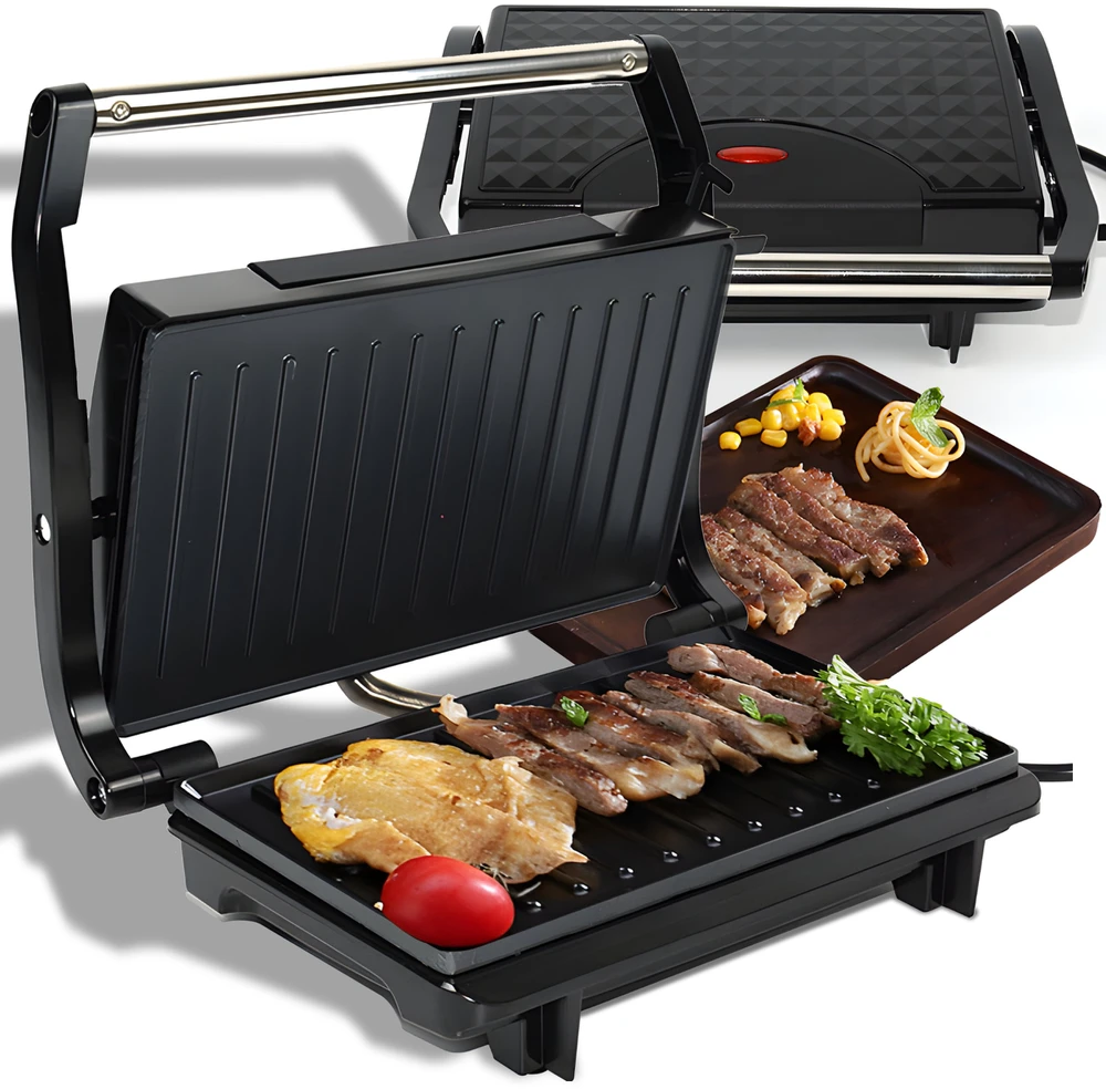Kontaktowy Kontaktinis elektrinis grilis E345, 750W