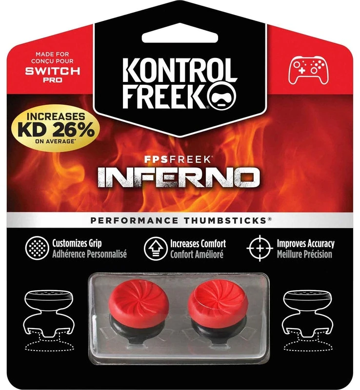 SteelSeries Kontrol Freek KontrolFreek – FPS Freek Inferno – Nintendo Pro (4 šakų)