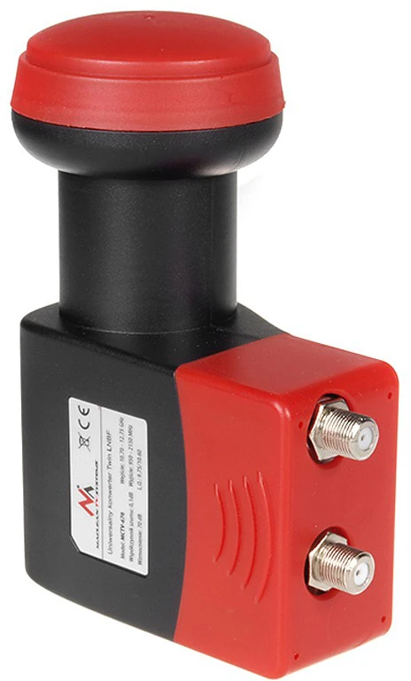 MACLEAN MCTV-670 Maclean MCTV-670 TWIN 2 imtuvas LNB 0,1dB jungiklis High Gain