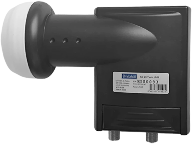 Konwerter SC-20 LNB Twin Telkom Telmor konverteris