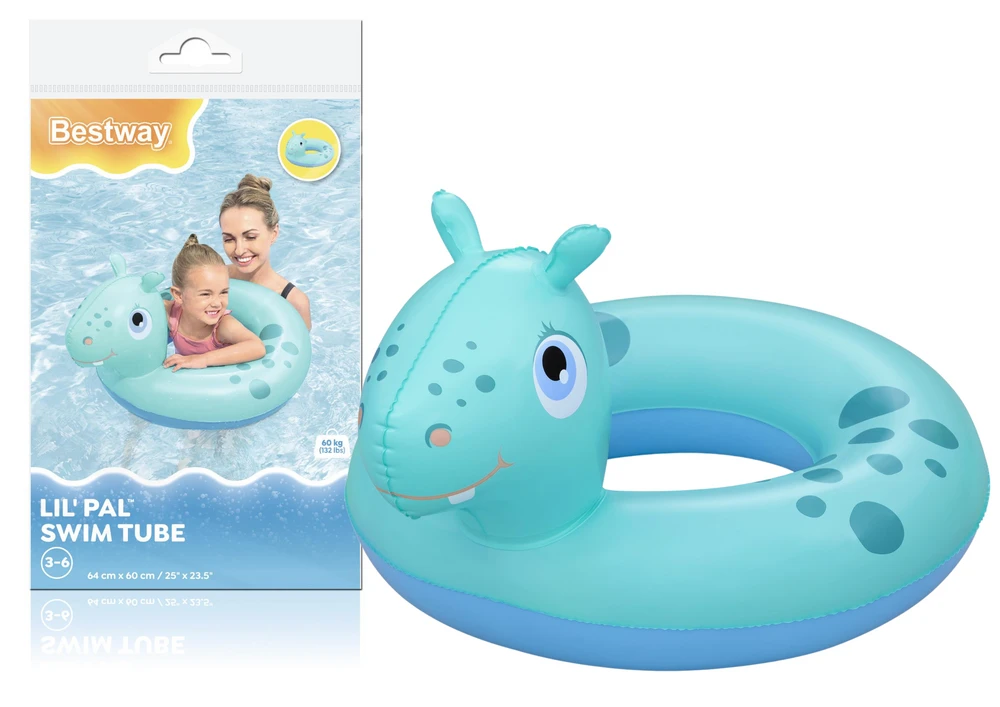 Pripučiamas ratas Bestway 36464, įvairių spalvų, 64 cm