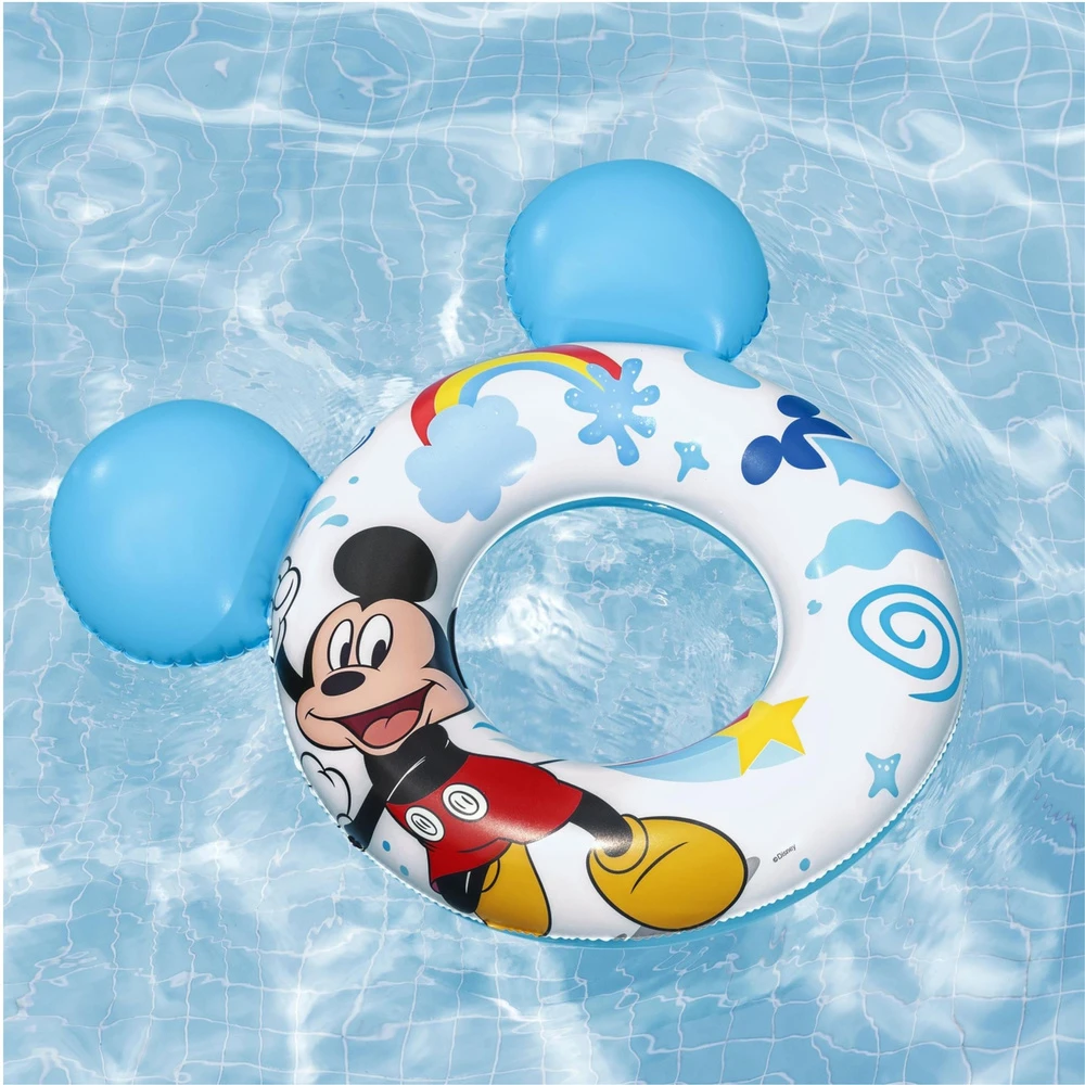 Pripučiamas ratas Bestway Mickey 9102, baltas, 760 mm