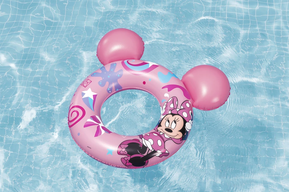 Pripučiamas ratas Bestway Minnie 9102, rožinis, 76 mm